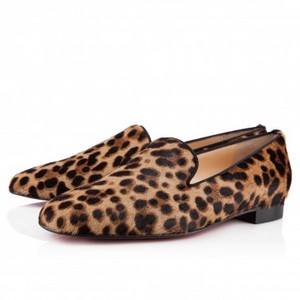 Christian Louboutin Henriette Loafers Leopard