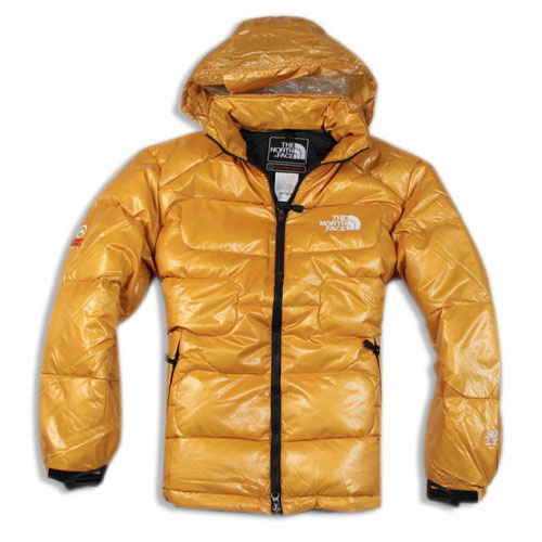 Heren North Face Nieuwe Nuptse Down Jassen Geel