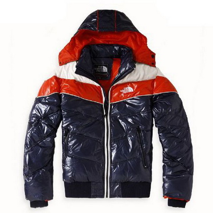 Heren North Face Hot Shot Down Jassen Rood / Zwart